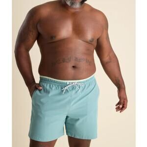 Chubbies Dusty Aqua The Teal Breakers 5.5" Classic Swim Trunk Size XXL